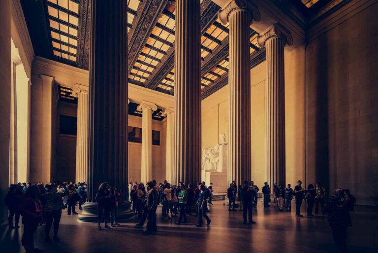 Fotografia lincoln memorial Washington DC por Nicolas Galeano